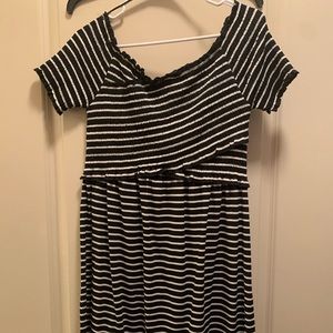 Off the shoulder dress